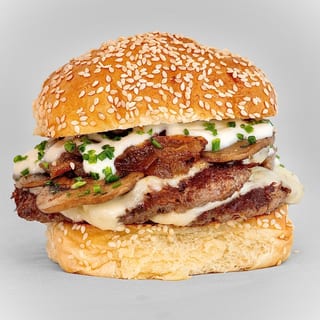 Roasted Mushroom Burger